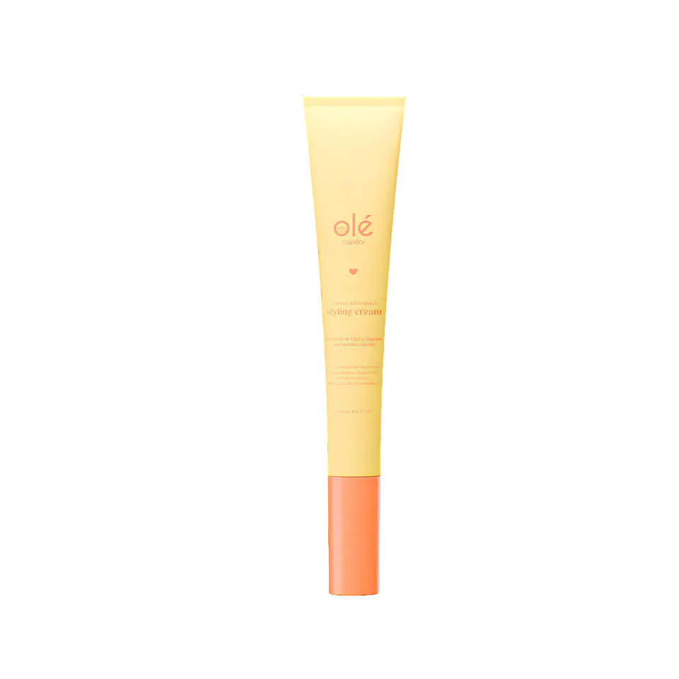 Crema definidora (pestañina) anti-frizz nuez del magdalena Ole capilar 1