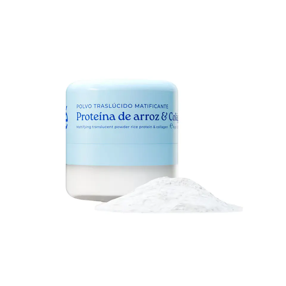 Polvo capilar traslúcido matificante proteína de arroz y colágeno Ole Capilar  1