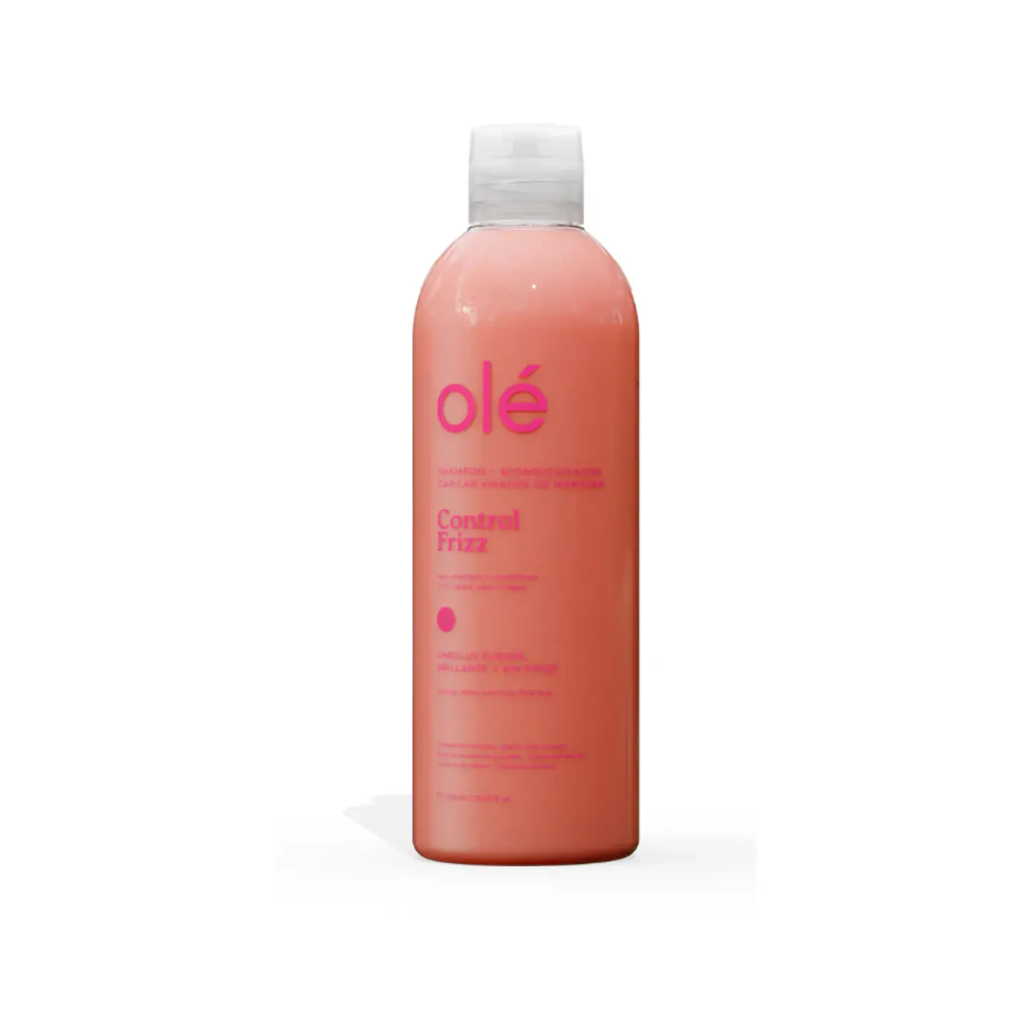  Shampoo + acondicionador capilar vinagre de manzana control frizz 500ml Ole capilar  1