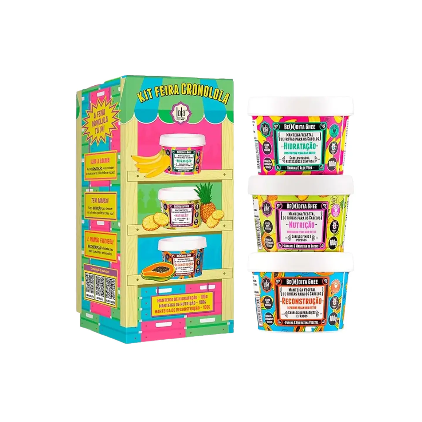 Kit cronograma x 3 LOLA COSMETICS  1