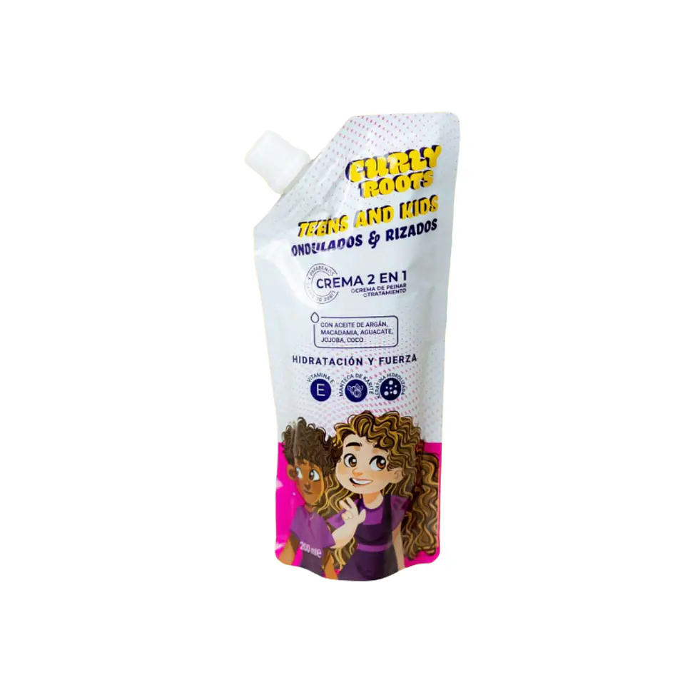 YUMA Crema de Peinar KIDS Curly roots 2