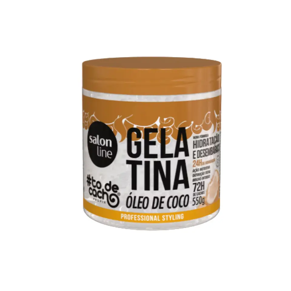 Salon Line Gelatina Oleo de Coco 550gr 1