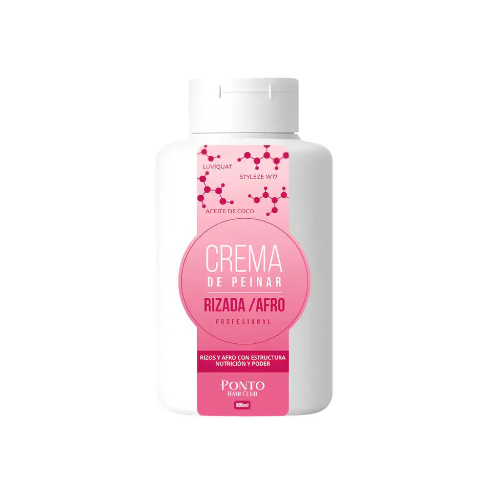 PONTO Crema para Peinar Rizada / Afro 1