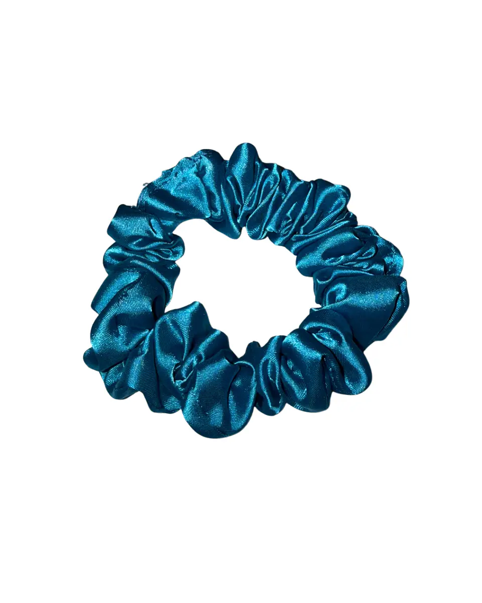 Moña de saten o scrunchies 5