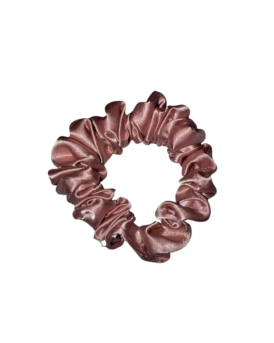 Moña de saten o scrunchies 6