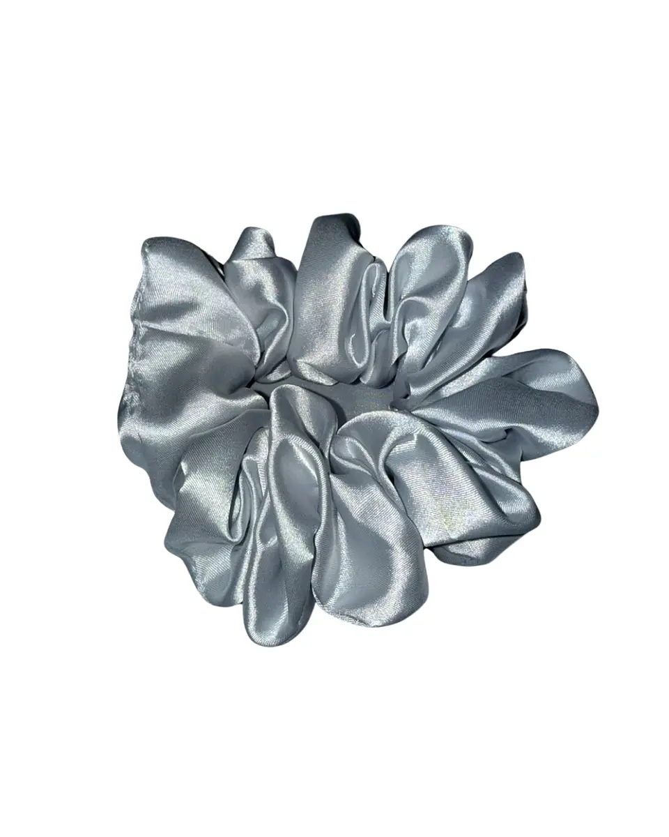 Moña de saten o scrunchies 10