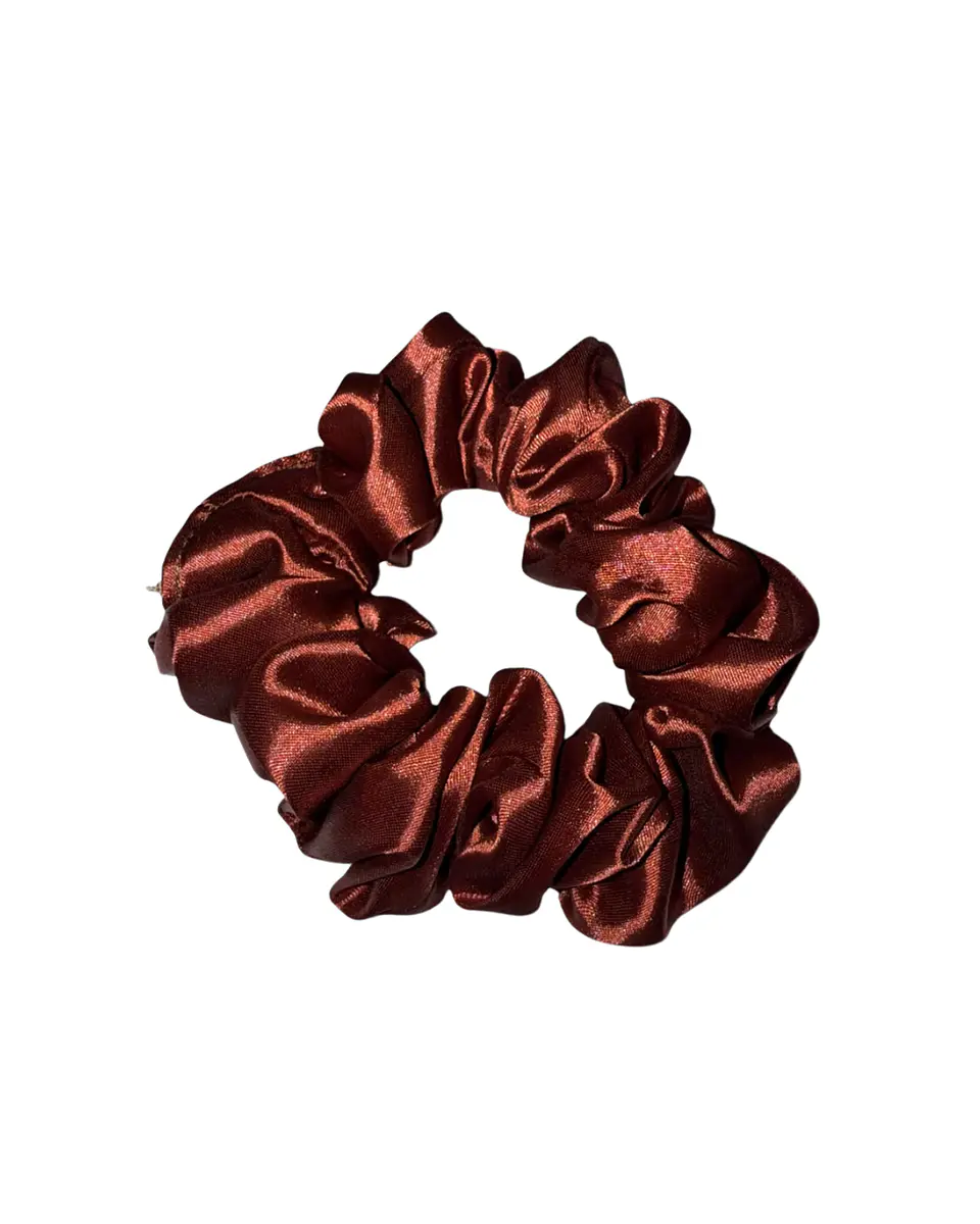 Moña de saten o scrunchies 14
