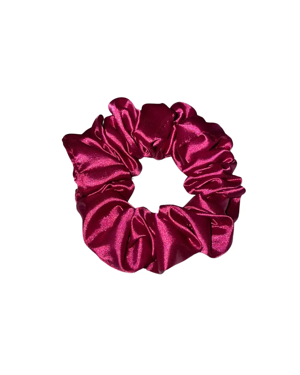 Moña de saten o scrunchies 17