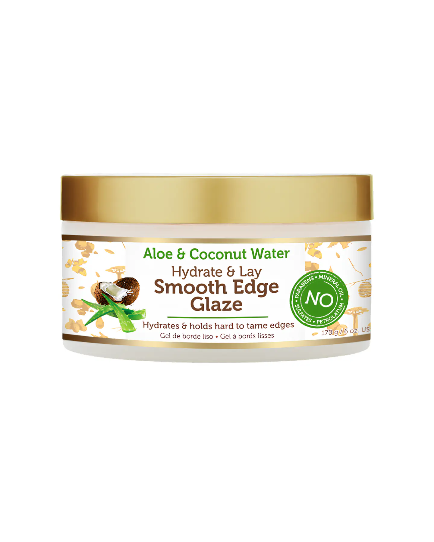 African Pride Smooth  Edge Glaze 1