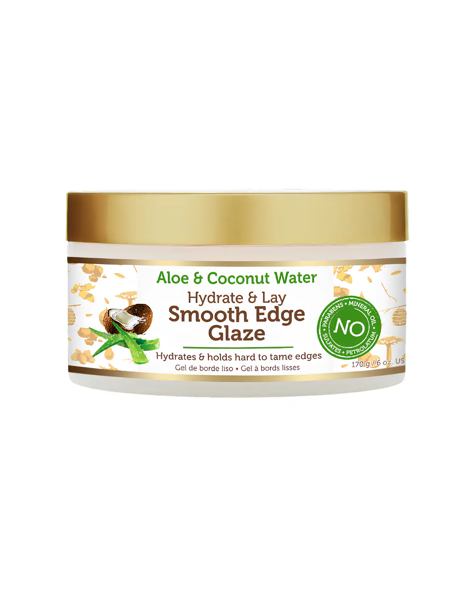 African Pride Smooth  Edge Glaze 1