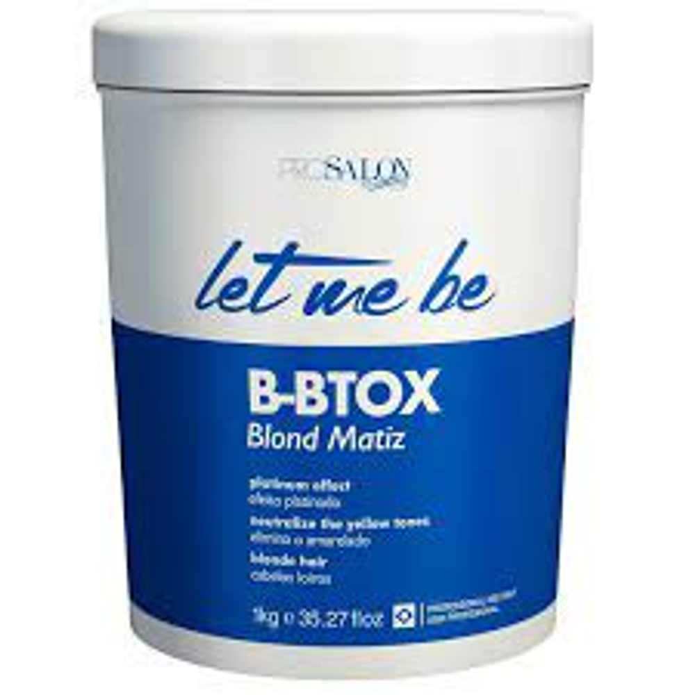 LET ME BE BLOND  BOTOX MATIZADOR 1KG