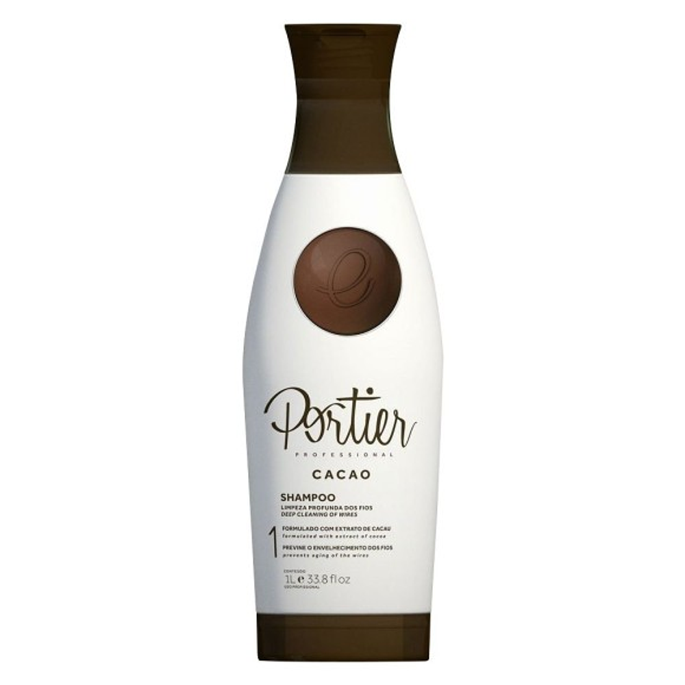 PORTIER CACAO SHAMPOO ANTI RÜCKSTÄNDE ANTI AGING (Schritt 01) 1L