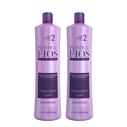 Selagem Termica Cadiveu Plastica dos fios - Kit 2x1000ml