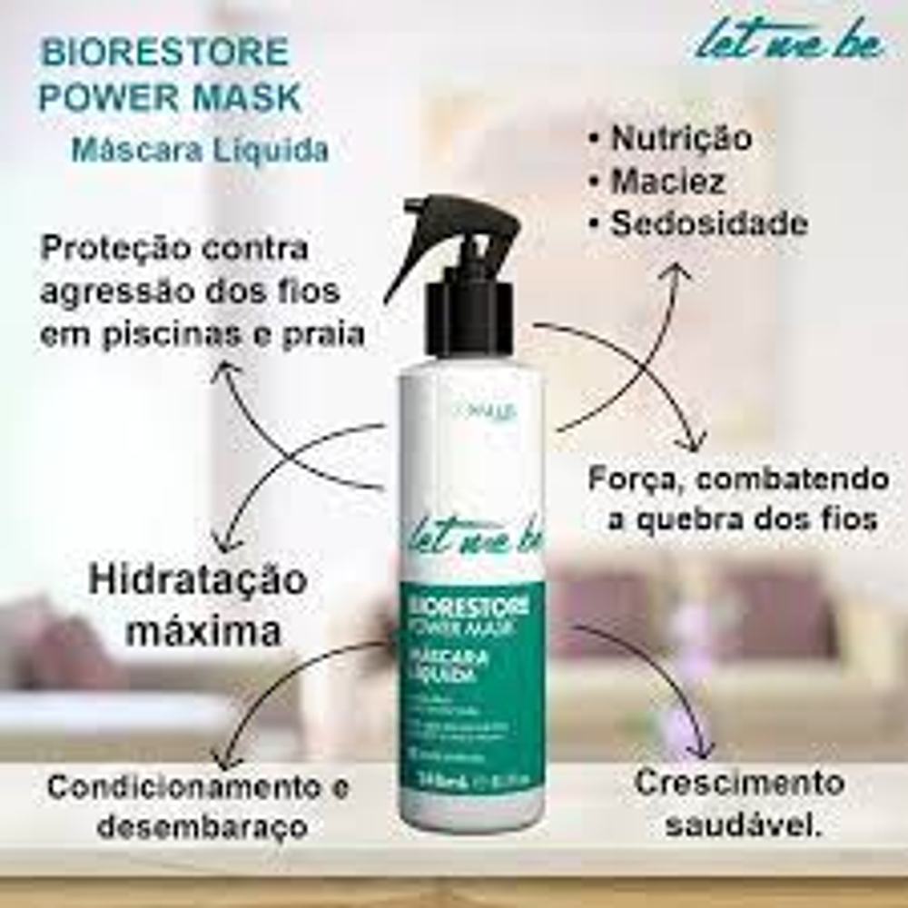 Biorestore ;liquid mask from LET ME BE 