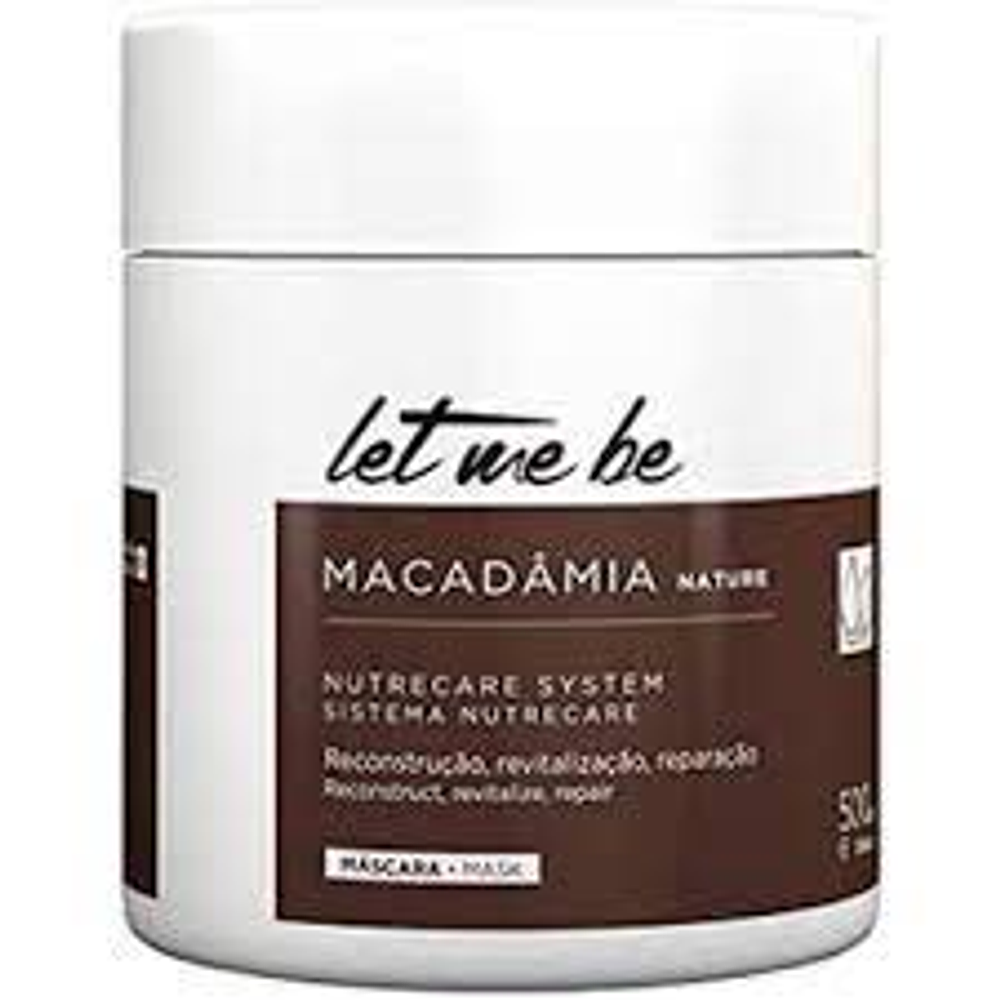 De Let Me Be Macadamia Nature Care Ultra Moisturizing Home Care Mask 500g