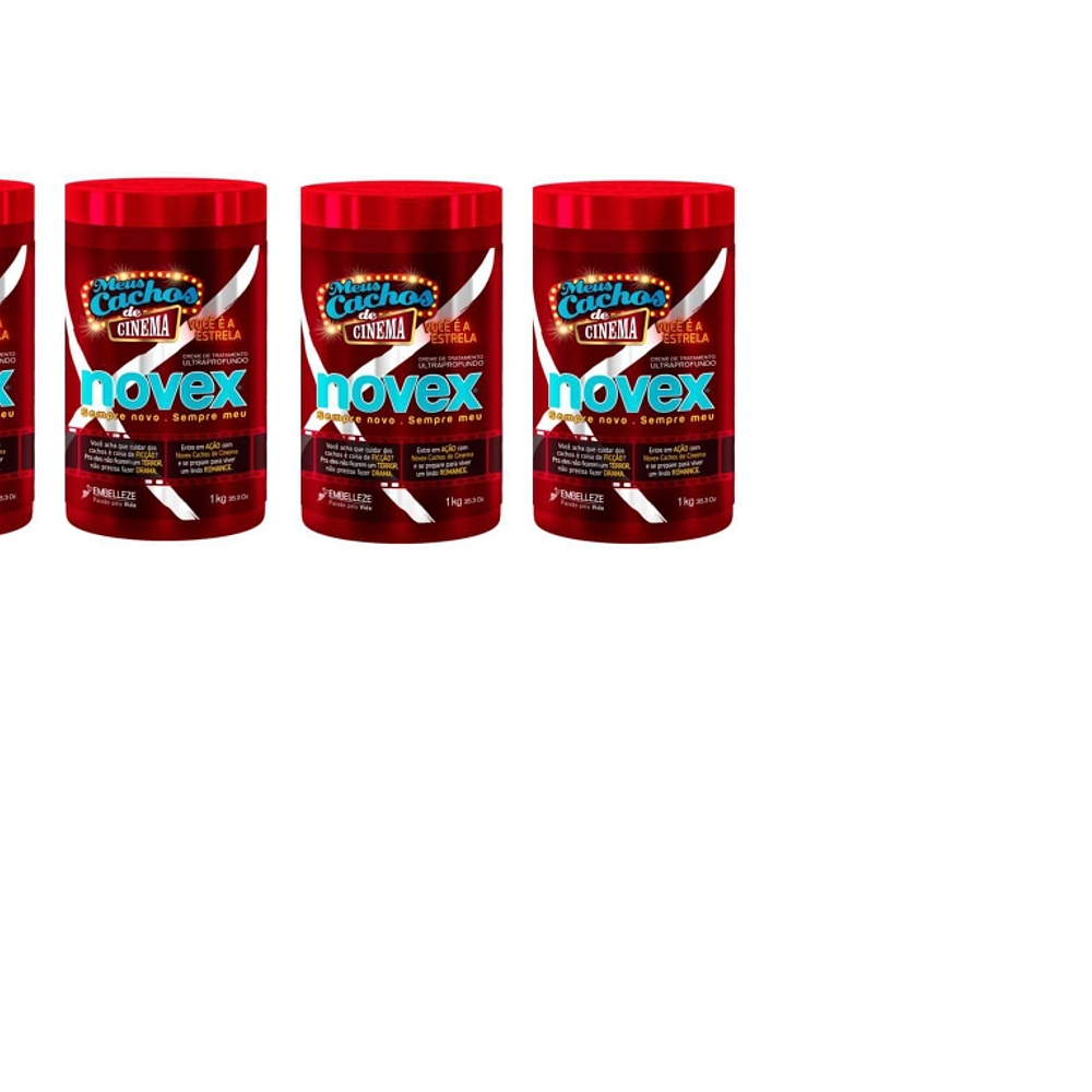 Superfood Maske NOVEX Meus Cachos de Cinema 400gr, Set 5 Stk