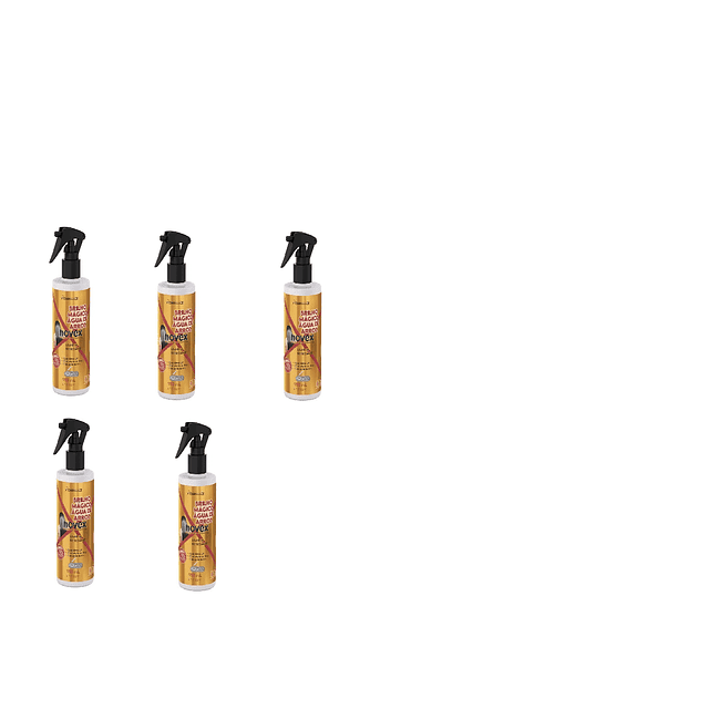 Leave-In Leave-In Liquid Mask by Novex Brilho Mágico Água de Arroz 150ML, set of 5