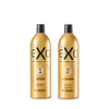  Exoplasty Exo Hair Exoplasy Kit Ultratech Keratin Professional لفرد الشعر (2 * 1 لتر)