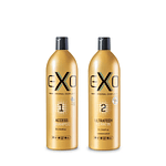  Exoplasty Exo Hair Exoplasy Kit Ultratech Keratin Professional لفرد الشعر (2 * 1 لتر)