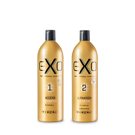  Экзопластика Exo Hair Exoplasy Kit Ultratech Keratin Professional Hair Straightening (2*1 L)