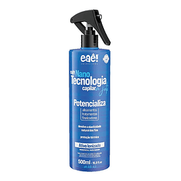 Zusammensetzung zur Nanokristallisation von Haaren, Nanotecnologia Capilar Eaê 500ml*(blau)