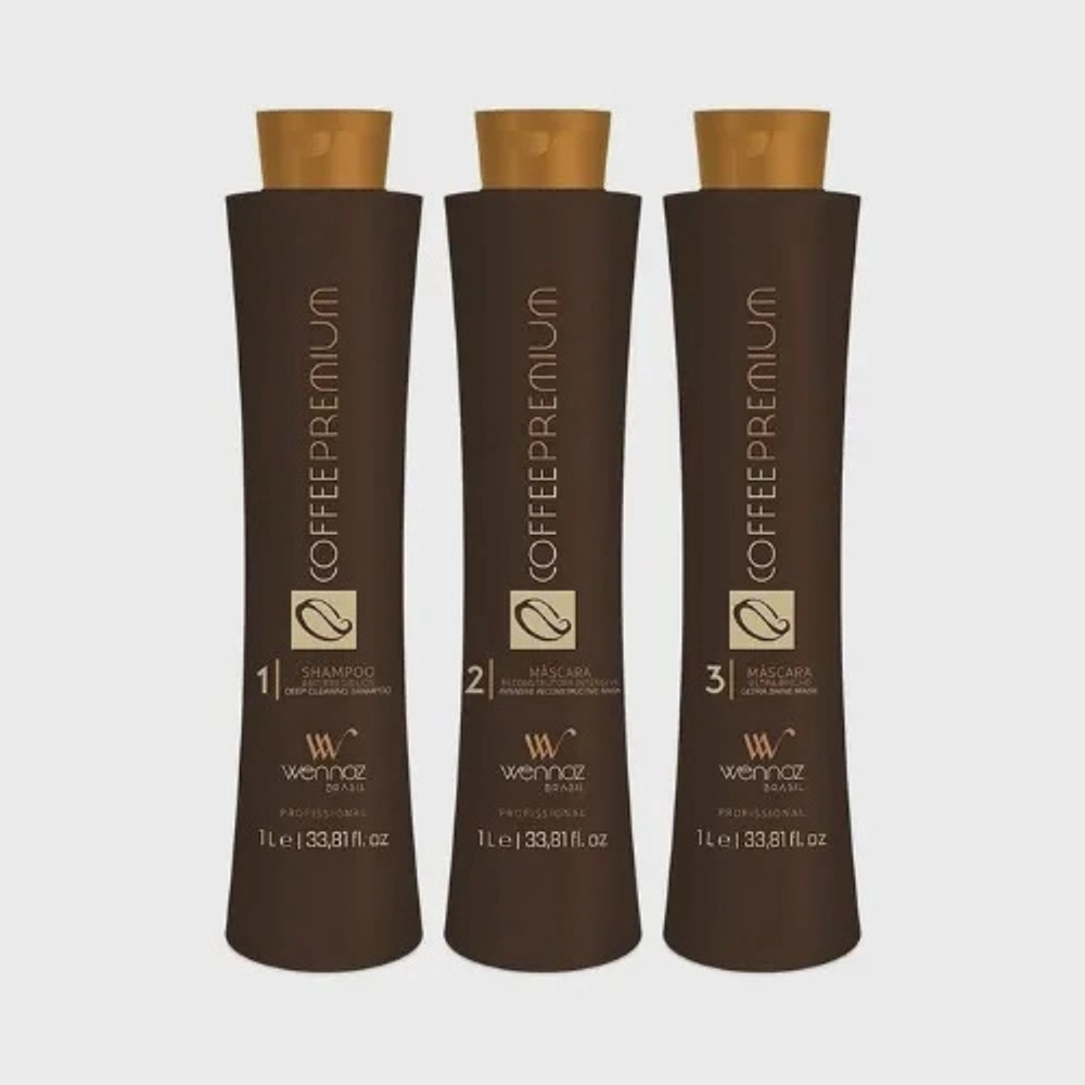 Keratin Coffee Premium Wennoz Honma Tokyo (Wennoz) 3x1 L