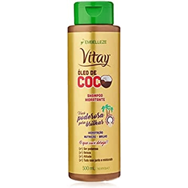 Shampoo Vitay Óleo de Coco 300ML