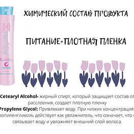 Wennoz -Honma Tokyo Белый ботокс для волос H-Brush Botox Capilar White Care ботокс для блондинок