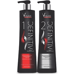 Keratin Vogue Definitiv + Tech Shampoo Set - 2L