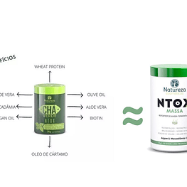 Ботокс для волос NATUREZA NTOX CHÁ VERDE 1Kg