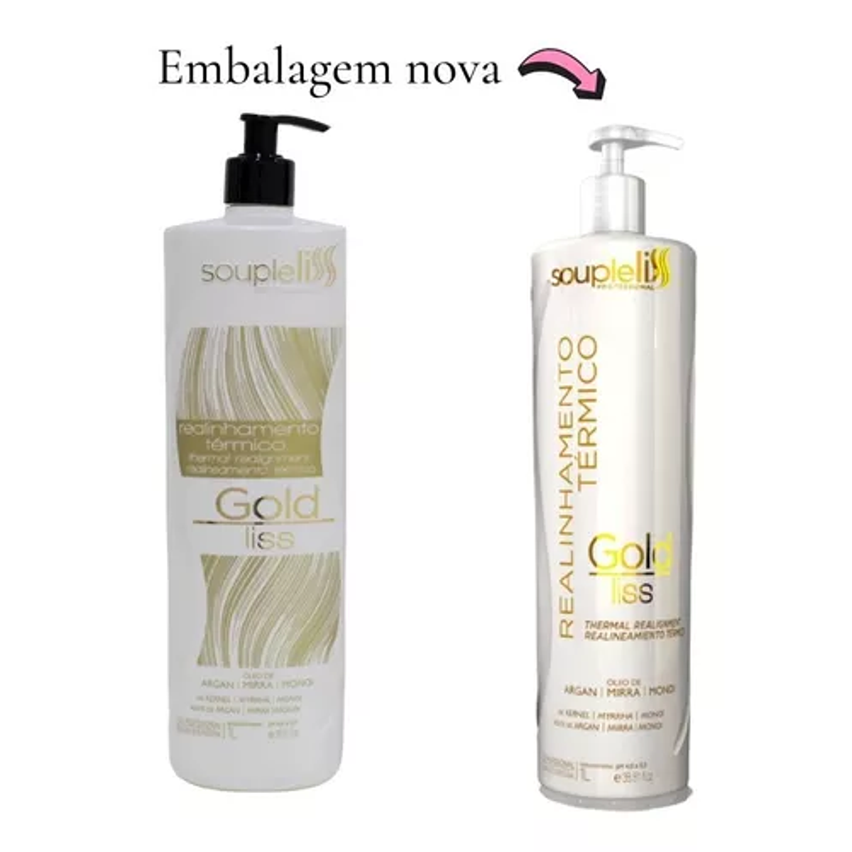 Кератин SoupleLiss Professional Gold Liss, 1l