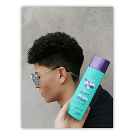 Curly hair care product 3 EM 1 (CONDITIONER, MASK and LEAVE-IN) PROFISSIONAL FLORA CACHOS by FLORACTIVE 1 LITRO