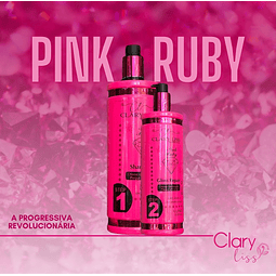 Нанопластика для блонда  Pink Ruby от Сlary Liss, 2*1l