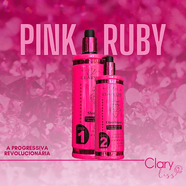 Нанопластика для блонда  Pink Ruby от Сlary Liss, 2*1l