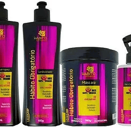 Habito Obrigatorio Vegano Instant Hair Reconstruction Kit, 500*2.980.250 ml