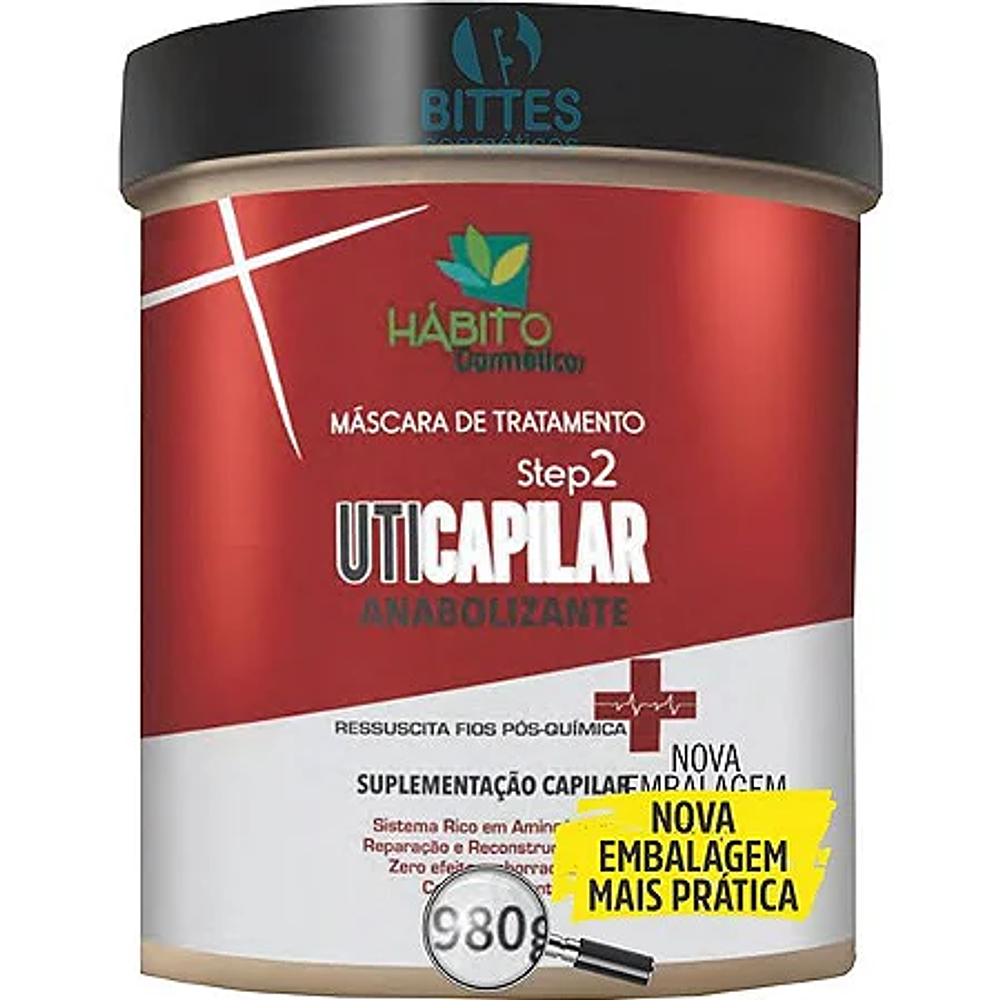 SOS hair reconstruction mask UTI CAPILAR by HÁBITO COSMÉTICOS, 980gr