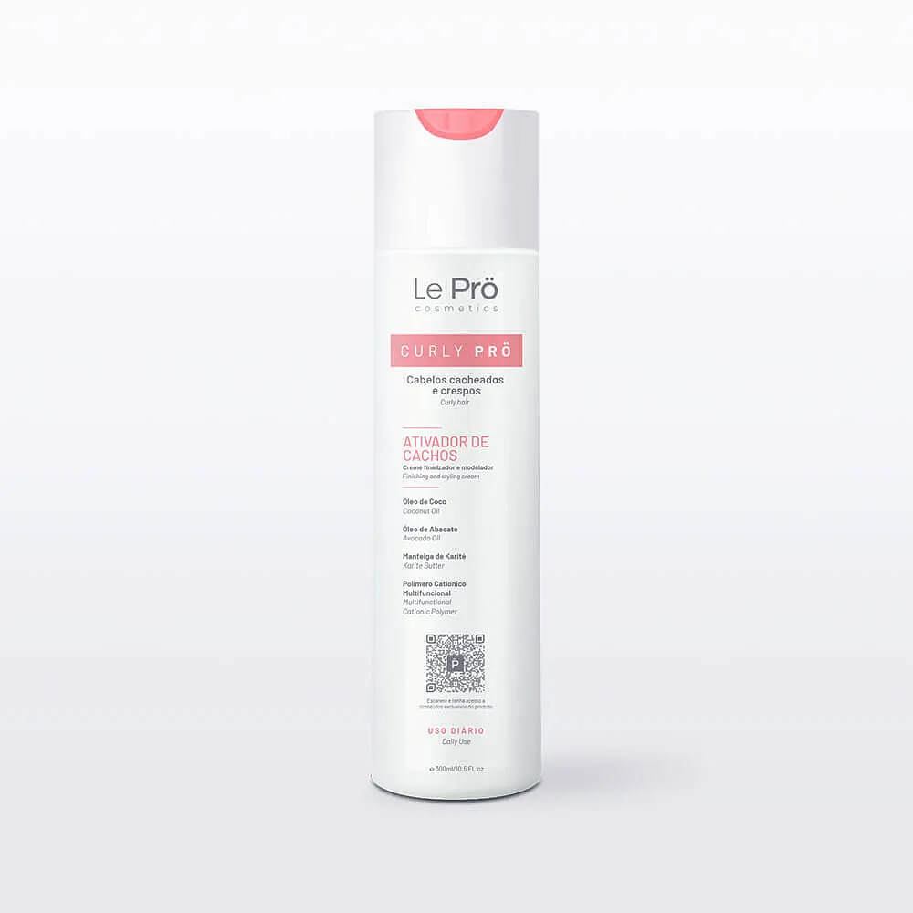 Curly Pro Curl Aktivatorcreme 300 ml - Le Pro Cosmetics