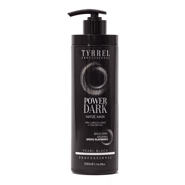 Tyrrel Power Dark Platinum Mattierungsmaske 500 ml