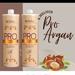 Keratin Pro Argan Oil by Royal Profissional, 2*1l