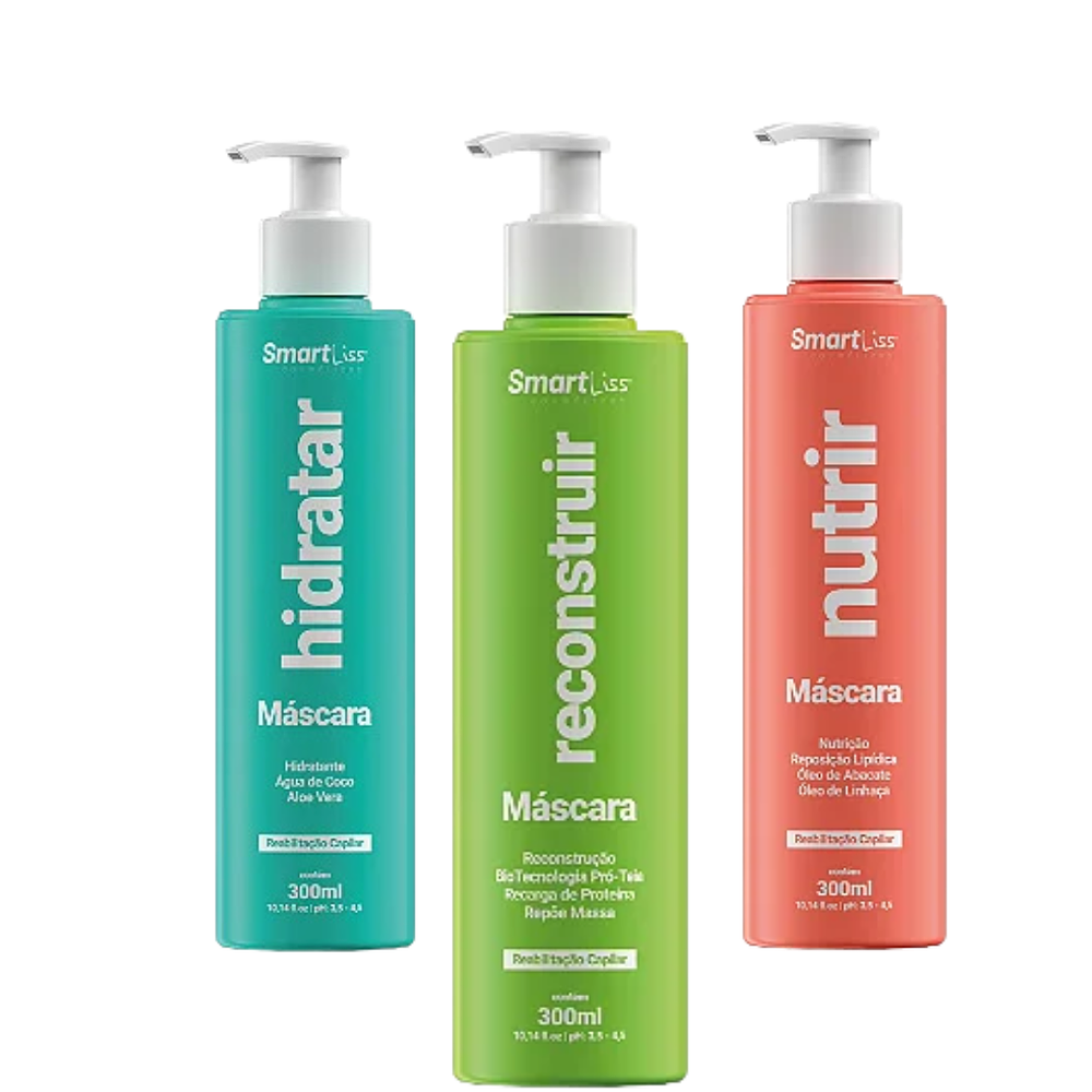 Smartliss Chronogram-Rekonstruktion für Haare, 300 ml*3