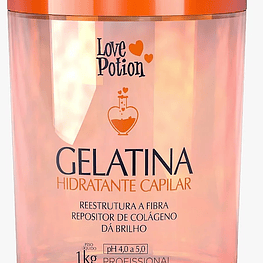 Коллагеновый восполнитель  GELATINA CAPILAR - 1Kg - LOVE POTION