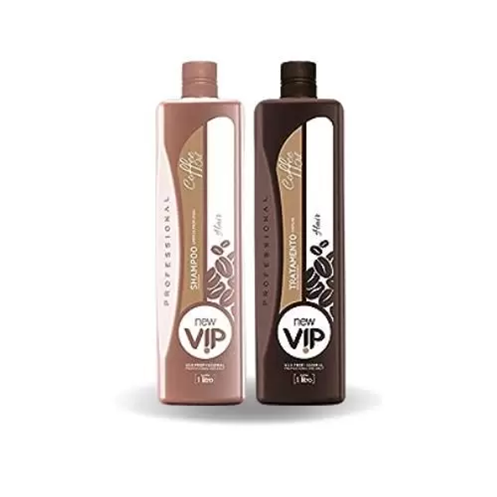 Set Keratin Coffe Oil New Vip Máscara Original Zap, 2L