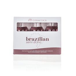 Ampullenfüller Brasilianisches Semi Di Lino, Fit Cosmeticos (3*13ml)