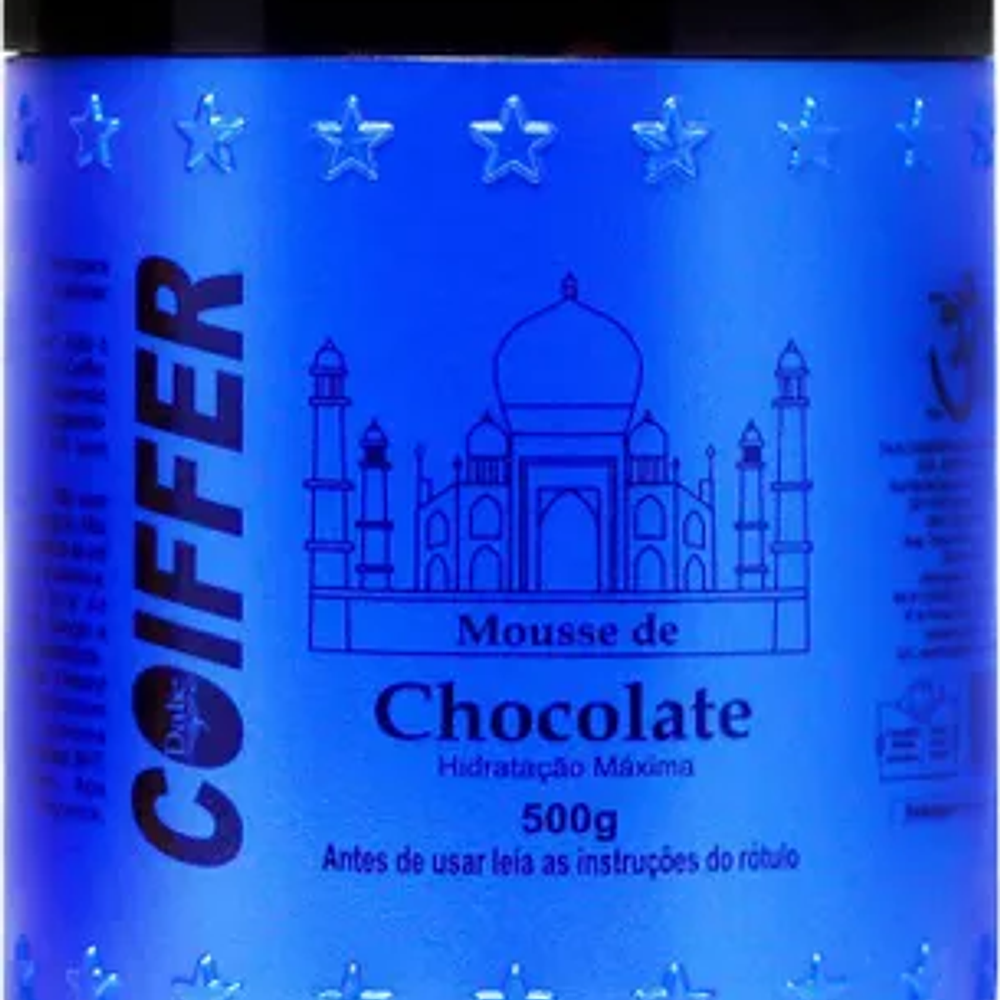 COIFFER Chocolate mask - hair base Mousse de Chocolate, 500 g