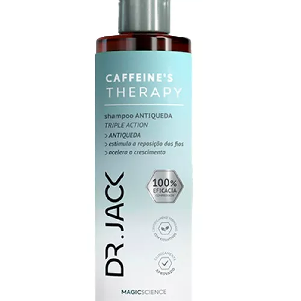 Caffeines Therapy Dr. Jack Shampoo gegen Haarausfall und Haarwachstum, 240 ml