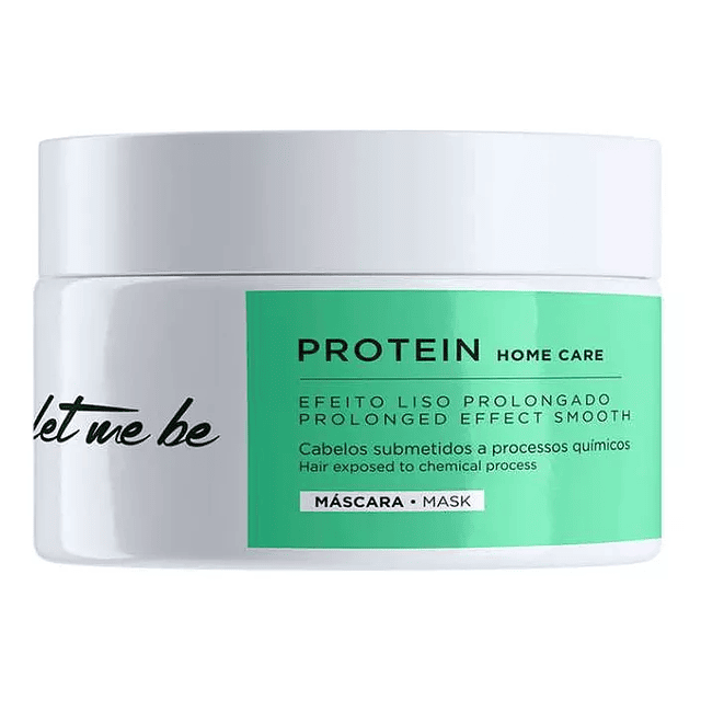 Mask Backing Protein Pós Química Let Me Be 250g