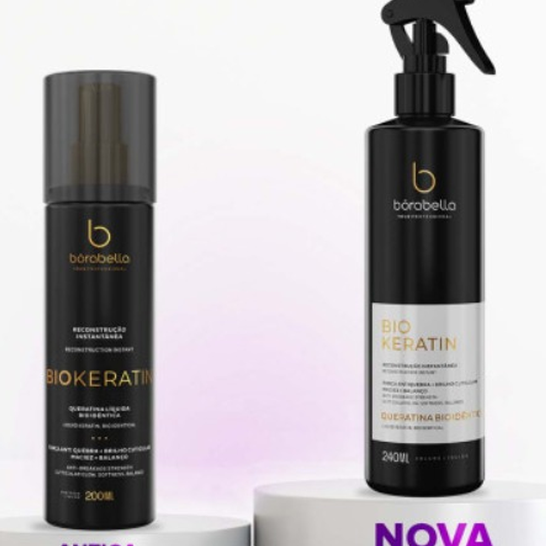 Borabella Biokeratin - флюид жидкий кератин 200ml 2