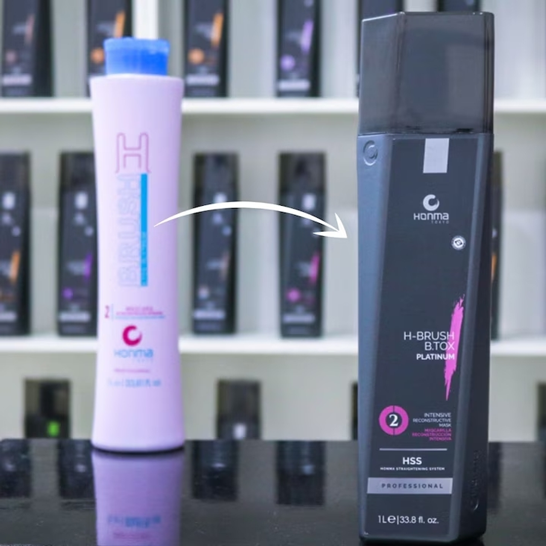 Ботокс H-BRUSH Platinum Care (синий пигмент) Honma Tokyo 2