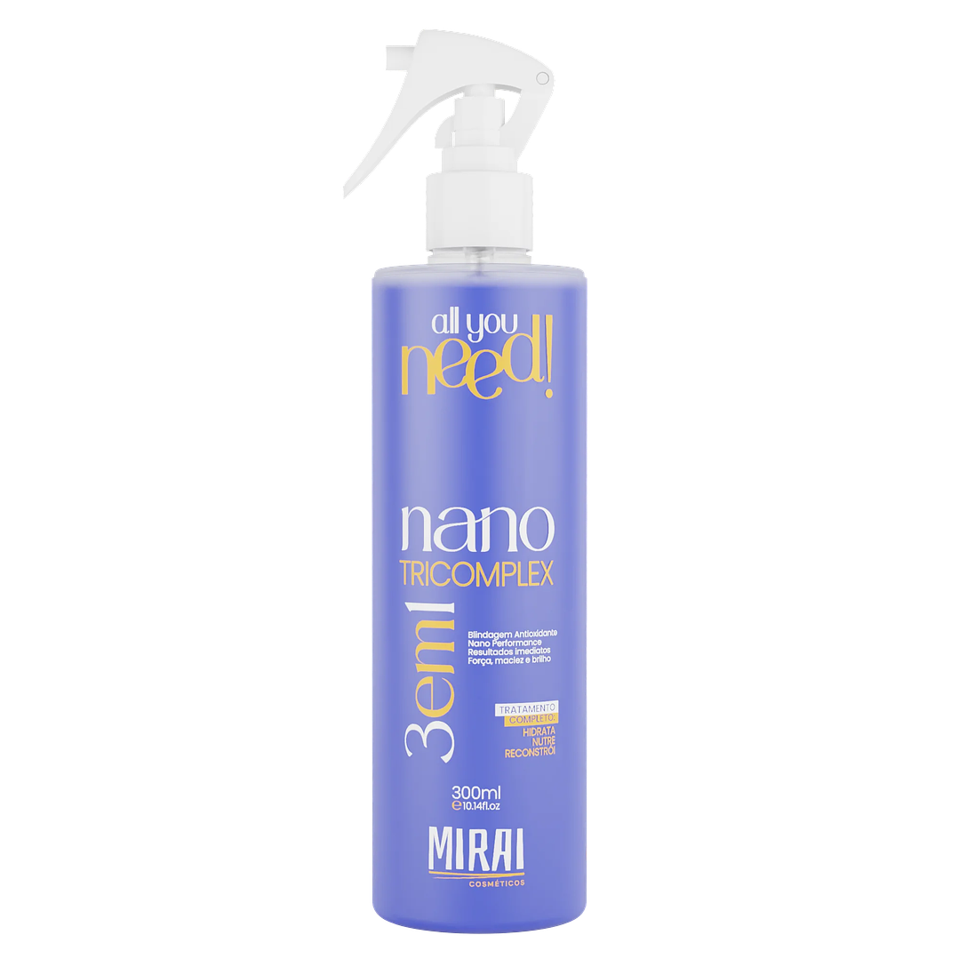 Наноквертизация  Mirai All You Need!  Tricomplex 3 em 1 300ml 1