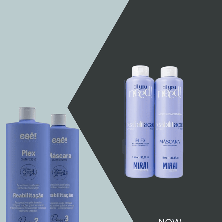 Набор для каутеризации Plex Reabilitação Capilar 2*1000Ml(только STEP2,STEP3) 1